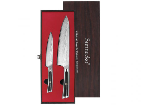 Set de cuchillos profesional damasco Sunnecko