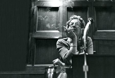 Hannah Arendt en Nueva York en 1970