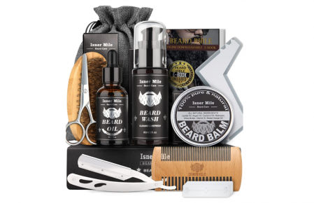 Kit de cuidado de barba para hombres de Isner Mille
