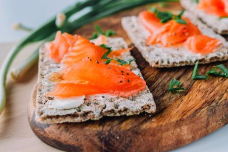 Salmón ahumado