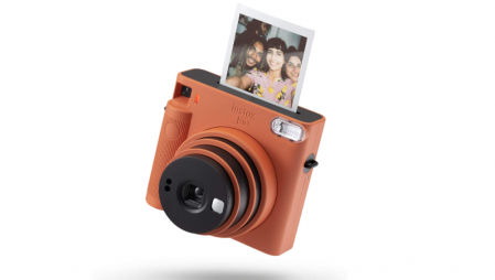 Cámara instantánea Instax SQUARE SQ1 en color Terracota Orange