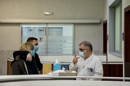 La familia Domingo: la madre, el hijo y el padre