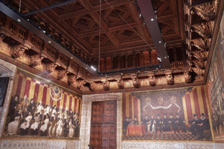 Vista del Saló de Corts