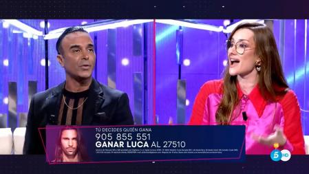 'Secret Story': Luis Rollán y Adara protagonizan una fuerte discusión en el plató