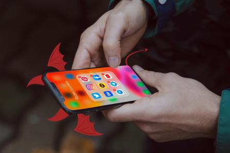 Modera el consumo de redes sociales