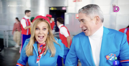 Dirigido por Juan Luis Iborra, 'Telepasión Airlines: vuelo 2021' ha contado con la participación de más de 70 de los rostros más conocidos de RTVE