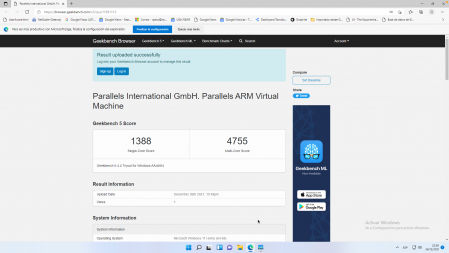 Así funciona Windows 11 en un Mac Mini M1 con Parallels.