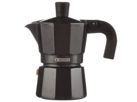 Monix Vitro Noir, cafetera italiana