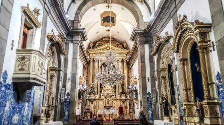 Interior de la capilla de las Almas
