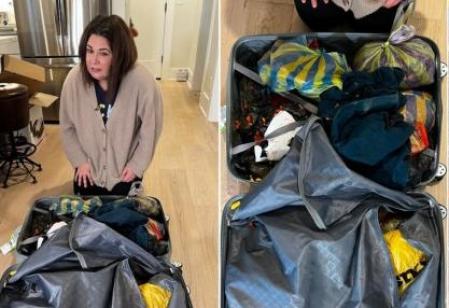 La mujer volvía de un viaje por Italia y Francia donde había hecho compras de regalos por valor de más de 3.000 dólares