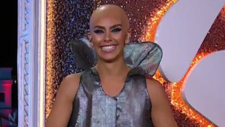 Cristina Pedroche durante las campanadas