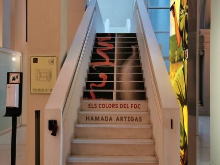 Hamada y Artigas en el MNAC.