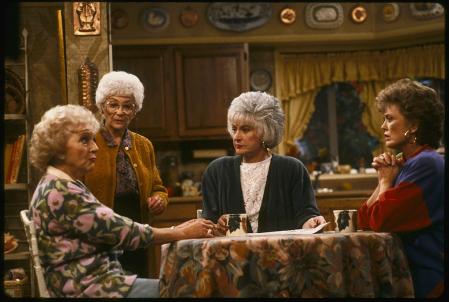 Las cuatro formaban un grupo muy gracioso