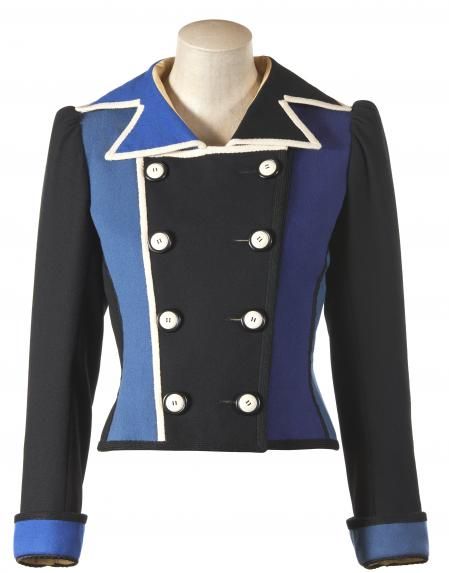 Veste Hommage à Pablo Picasso, de YSL. Colección Otoño-Invierno de 1979
