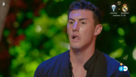 'La Isla de las Tentaciones 4': Álvaro intenta mantener la compostura tras el regalo envenendado de Suso