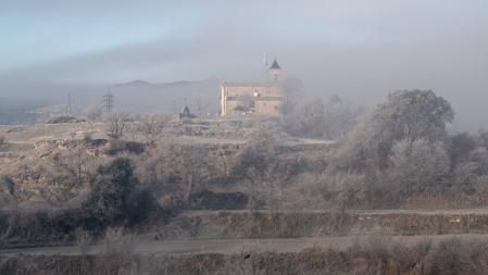 Paisaje de pesebre en Manlleu.