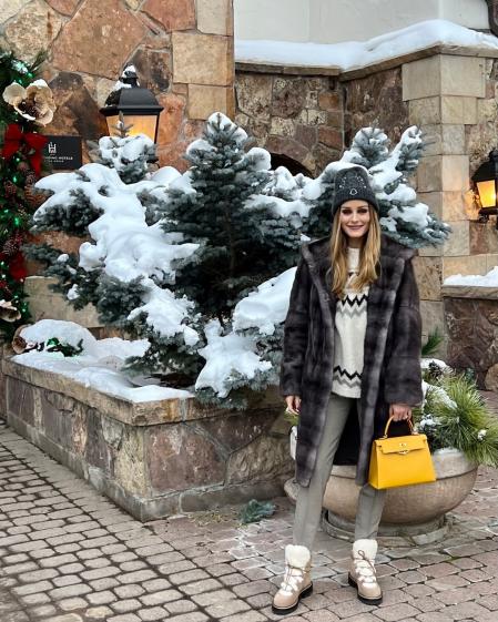 Olivia Palermo ha disfrutado de unos días de vacaciones en la nieve
