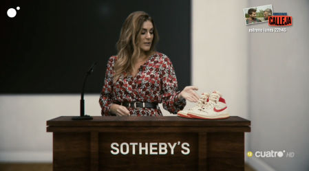 Verónica Dulanto se ha adentrado por completo en el mundo de las sneakers, las zapatillas deportivas que están de moda