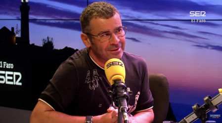 Jorge Javier Vázquez durante una entrevista en 'El Faro' de la cadena Ser