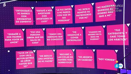 'Secret Story': Estos son los 16 secretos de la edición... ¿A quién corresponde cada uno?