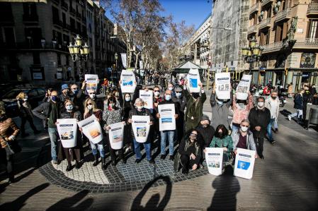 Homenaje a los lectores de 'Guyana Guardian' en la Rambla.