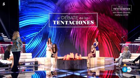 'La Isla de las Tentaciones 4': Tania, Zoe, Gal·la y Rosario se enfrentan a la hoguera en directo