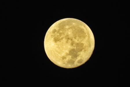 La luna llena del Lobo en Mijas.
