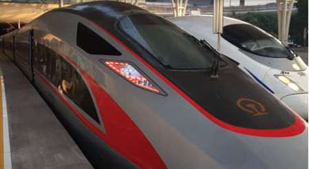 La parte delantera del Fuxing presenta una forma muy afilada que le hace resistente al aire&nbsp;