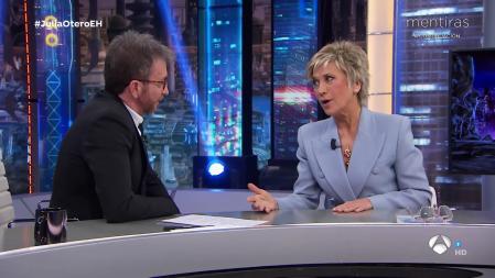 Julia Otero anunció que ha pasado la Covid-19 durante las pasadas navidades y que por suerte ha sido asintomática