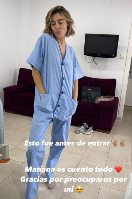 Anna Ferrer se somete a una rinoplastia