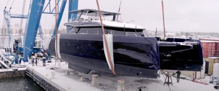 Sunreef 80 Eco, el primer catamarán de lujo eléctrico y solar ya es una realidad.