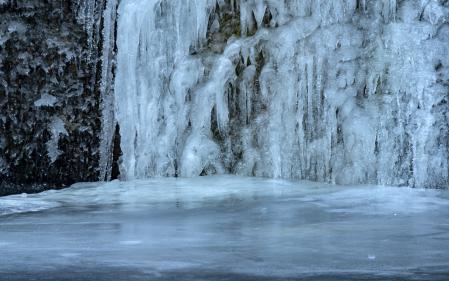 Helada en la Riera de Sorreigs.