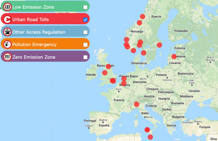 Peajes Urbanos en Europa