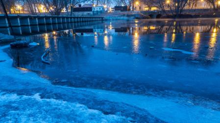 Paseos de invierno en el Ter.