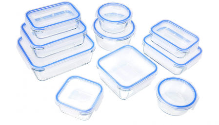 Amazon Basics - Recipientes de cristal