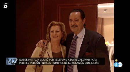 Con la voz entrecortada, Maite ha asegurado que la tonadillera rompió su vida: