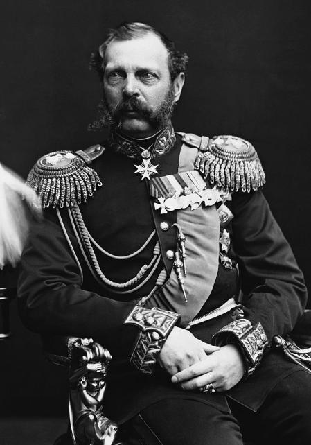 El zar Alejandro II de Rusia, c.1878-81.