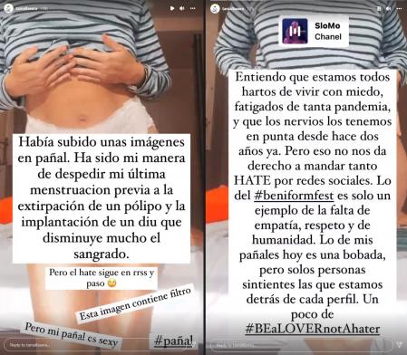 La presentadora quiso dejar claro a sus detractores que no le importa lo que piensen, pero quiere dar visibilidad al odio que muchos reciben en redes sociales.