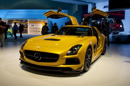 Mercedes-Benz SLS AMG Black