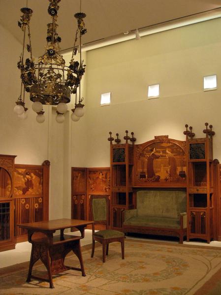 Salón de la Casa Lleó Morera.