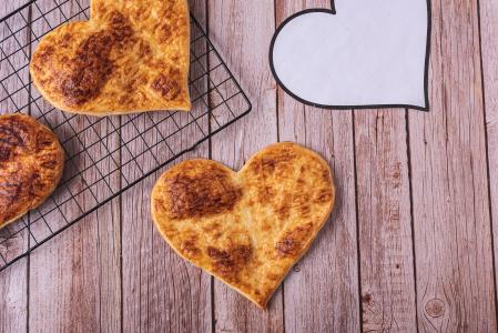 Elaboración de la tarta de San Valentín