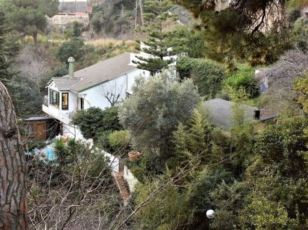 Finca de Collserola fotografiada el 30 de diciembre del 2019.