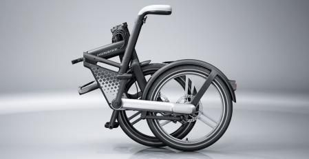 Honbike Pro, la bici eléctrica sin cadena que te ayuda a iniciar la marcha en subidas.