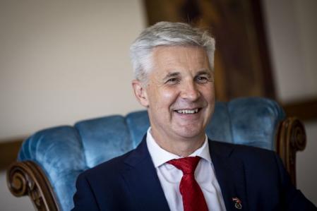 El viceprimer ministro letón Artis Pabriks