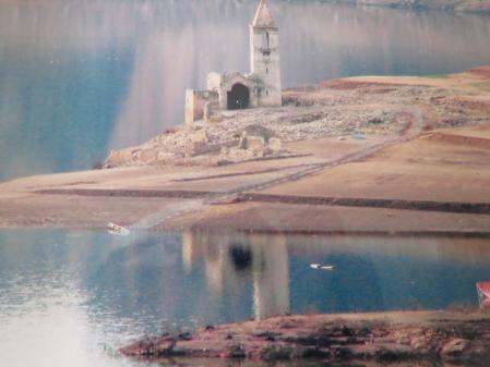 Pantano de Sau en 2005.