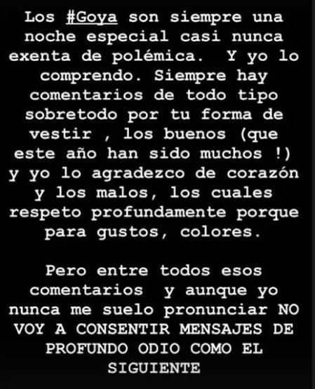 Eduardo Casanova ha denunciado el acoso de manera pública