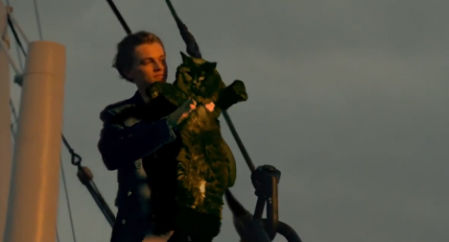 Una de las escenas más icónicas de la película... con un pequeño cambio