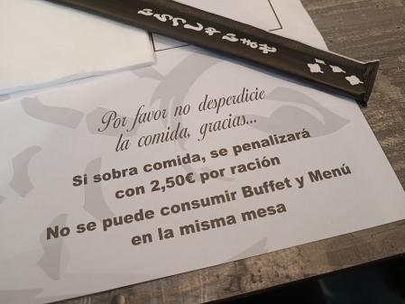 Mantel de un restaurante del Eixample