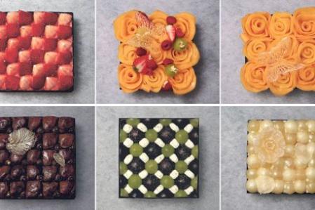 Algunos de los postres de Natsuko Shoji