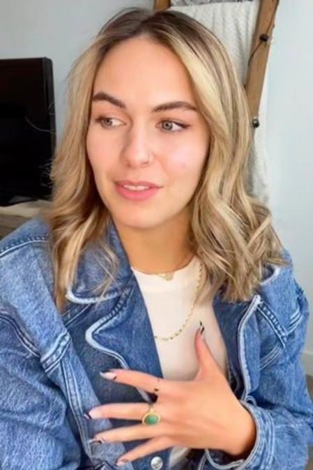 La 'tiktoker' explica su inesperado descubrimiento